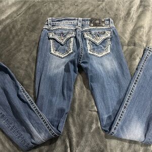 Miss Me Women's Blue Boot Cut Jeans